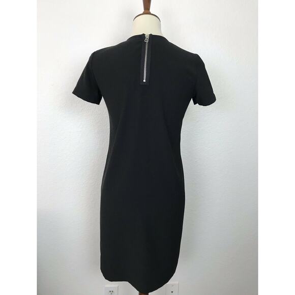 Madewell Zip Back Side Slits A-Line Shift Dress - Picture 9 of 10